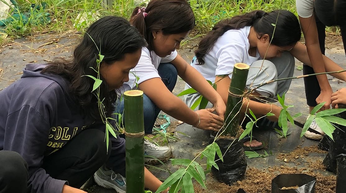 Building Sustainability: Bamboo Propagation and Aquaculture Preparation